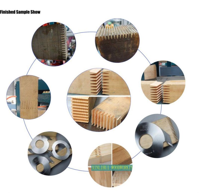 Pneumatic/ Hydraulic Wood Tooth/ Teeth Comb Tenon Machine/ Wood Teeth Cutting Machine for Furniture Assembler Machine