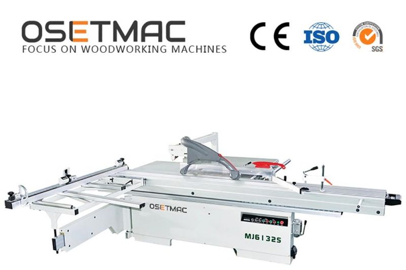 OSETMAC Sliding Table Saw with Digital Display and Electric Lifting MJ6132S Woodworking Machinery Circular Saw Panel Saw Manufacturer