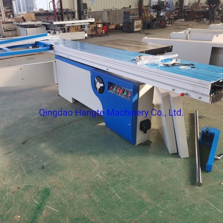 Woodworking Panel Sliding Table Saw with 45 Degree Tiltable Blade