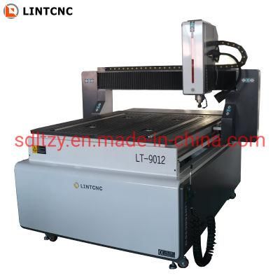 3D Woodworking CNC Machine Router 4 Axis 9012 6012 6015 1212 9015 for Wood Aluminum Copper Rotary Relief Making 2.2kw