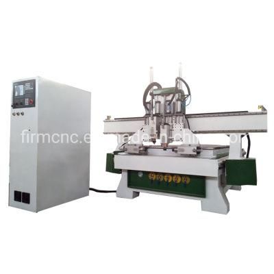Wood Lathes Machinery China Factory Furniture 4 Heads Engraving Drilling for Door Cabinet