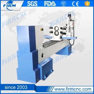 Jinan Firmcnc Woodworking Lathe/Baseball Bat CNC Wood Turning Lathe