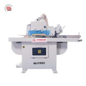 Automatic Single Blade Mj153c Rip Saw with Big Power for Solid Wood