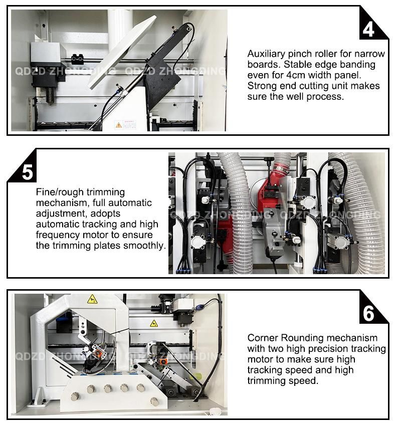 Woodworking Machinery Automatic Edge Banding Machine for PVC Board