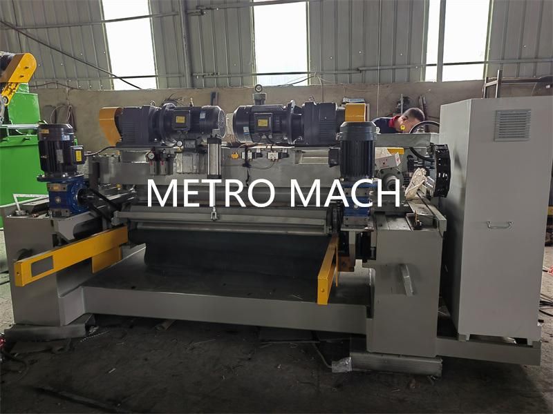 Plywood Core Veneer Spindleless Peeling Machine with Step Motor
