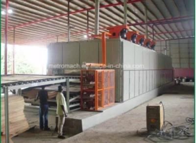 Veneer Dryer Machine with Roller Conveyor