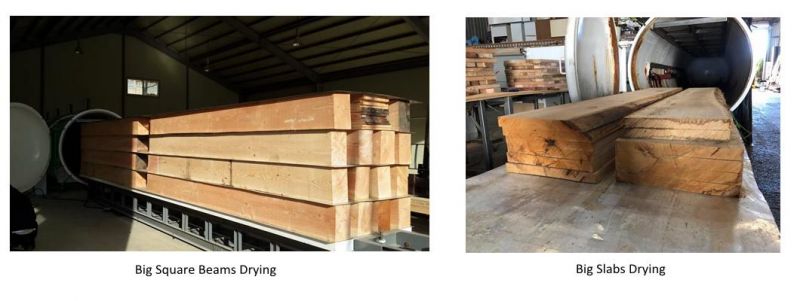 Equipment for Wood Drying with Radio Frequency Woodworking Machinery 3m3