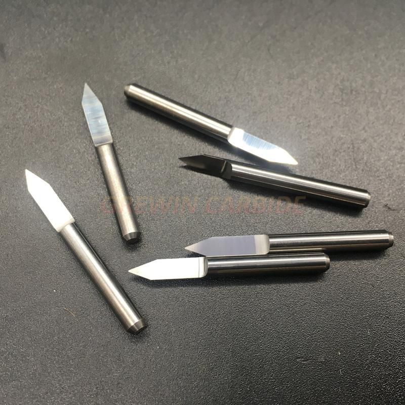 Gw Carbide-Woodworking Tungsten Carbide Flat-Bottom Sharp 3.175X40mm End Mill