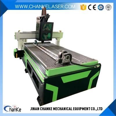 4 Axis CNC Router with Big Rotary Machine Woodworking Cutting Machinery for Furniture and Cabinet