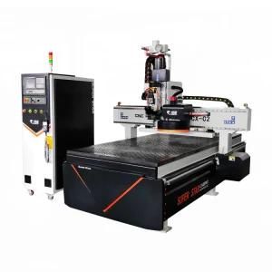 China Manufacture 1300*2500mm Import Lnc System Woodworking Machinery/CNC Router Woodworking Machine