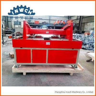 High Precision Automatic Double Head Wood Pallet Notcher Machine