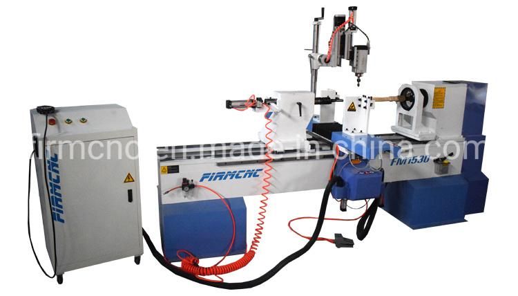 Firmcnc 15030 Auto Loading CNC Wood Turning Lathe Machine for Chair Legs