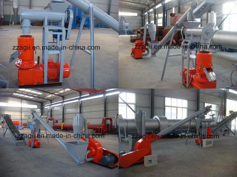 High Capacity High Quality Screw Feeder Wood Sawdust Pellet Machine Price