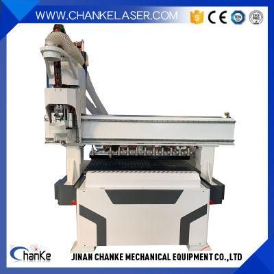 1300X2500mm Atc Liner 12 Bits Wood Engraving Embossing Machine