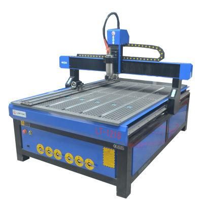 Ce 1218 1224 Wood Cutting 4 Axis CNC Router with Vacuum Working Table