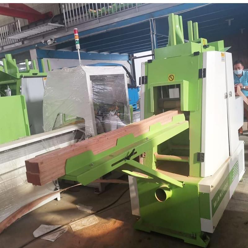 Thin Cutting Frame Saw Machine for Wood Flooring Cutting and Making Pencil Slat