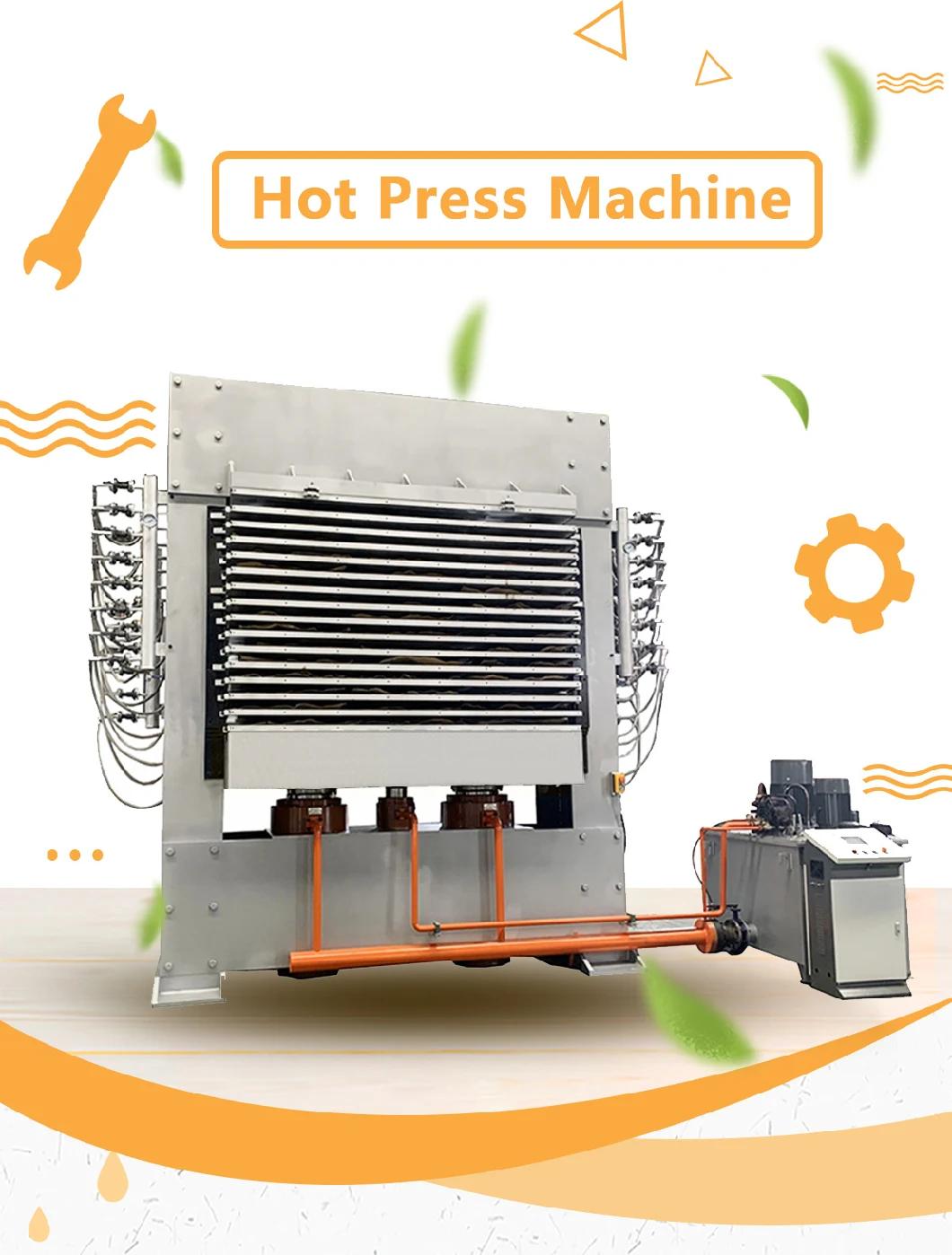 China Plywood Machinery Supplier Hot Press Melamine Laminating Machine for Making Plywood