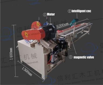 Wooden Pallet Cutting Machine Plywood Block Fully Automatic Pallet Square Pier Machine Plywood Nail Pier Machine