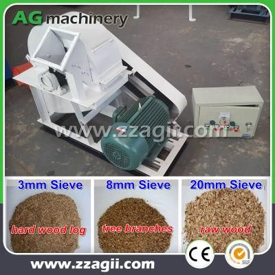 9fh Small Biomass Wood Crushing Grinding Machine for Forest Tree Branch
