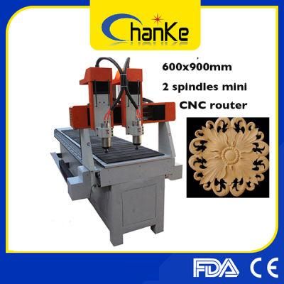 Mini CNC Lathe Machine for Metal and Glass Wood Ck6090