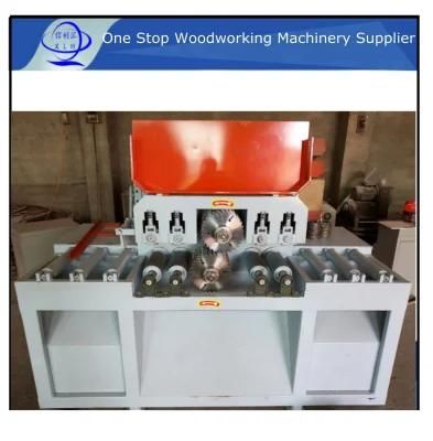 Multi Rip Saw Square Wood Cutting Machine / Multiple Blade Rip Saw Slim Wood Board