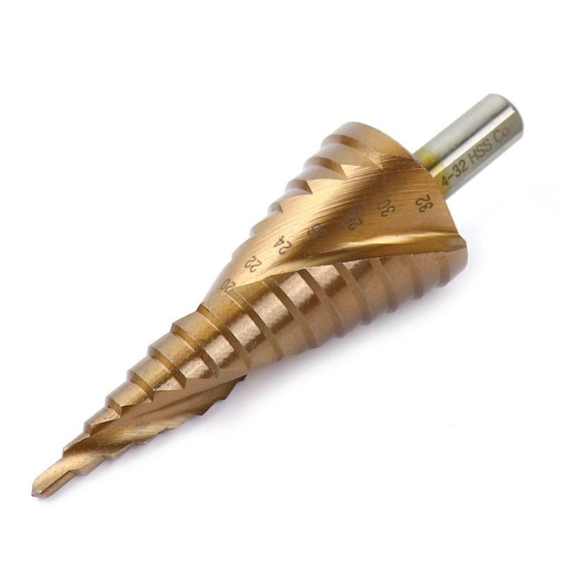 Triangle Shank Step Drill 4-124-204-32mm Reaming Step Drill