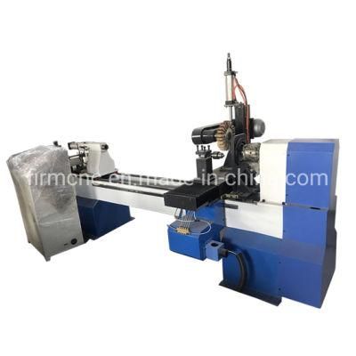 High Efficient Polishing Function Turning Wood Coping Lathe Machine Used for Great Sale