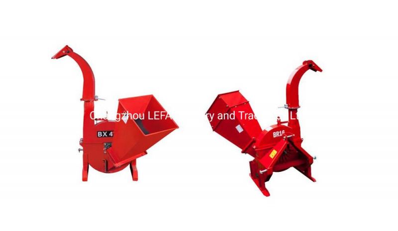 80 mm Self Feeding Tractor Driven Wood Chipper for Sale