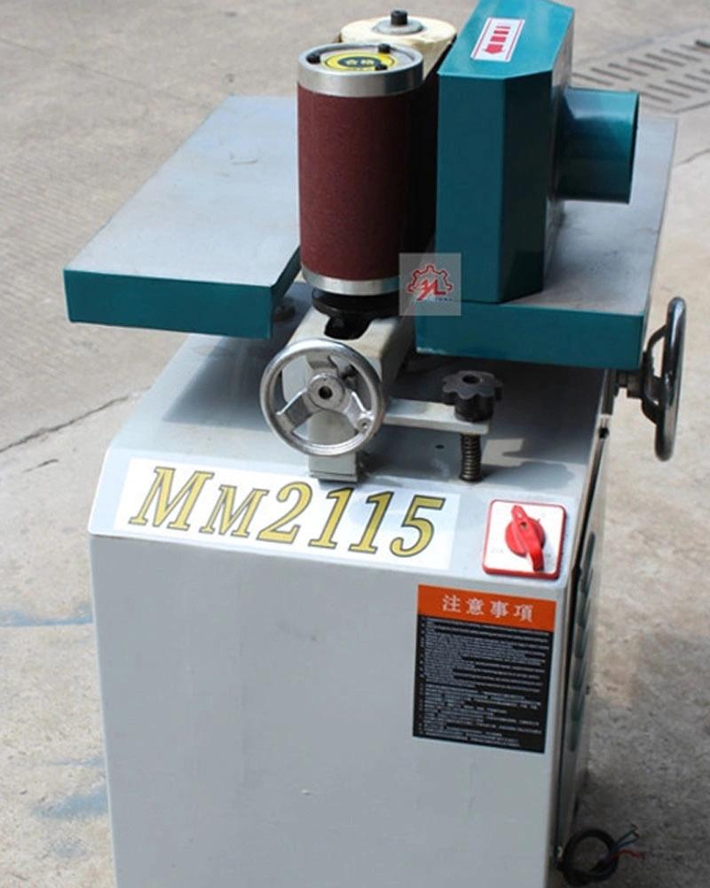 mm2115 Single Head Mini Sponge Vertical Belt Sander Machine