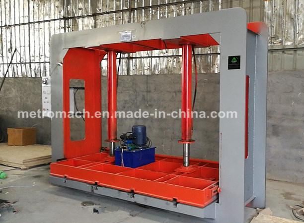 Woodworking Machine Hydraulic Plywood Cold Press with Cylinder Upside