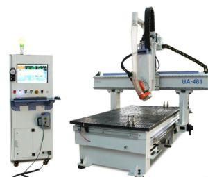 4 Axis CNC Router Hsd Air Cooled Spindle Auto Tool Change