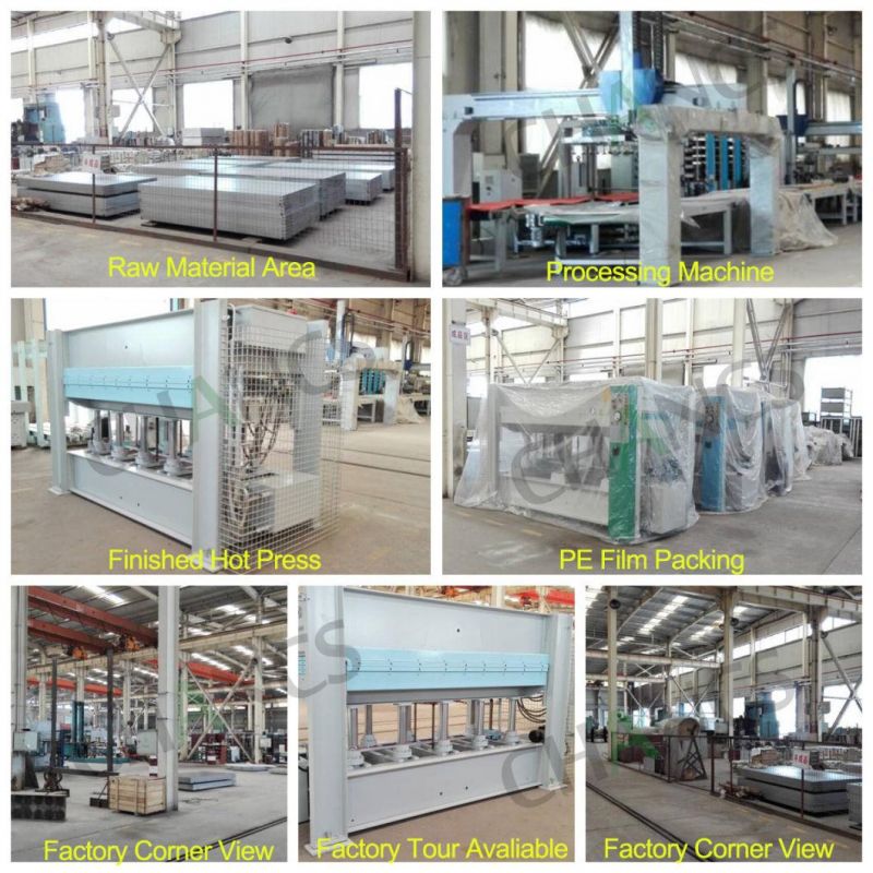 High Quality 120t Three Layer Laminatin Hot Press Machine China Supplier