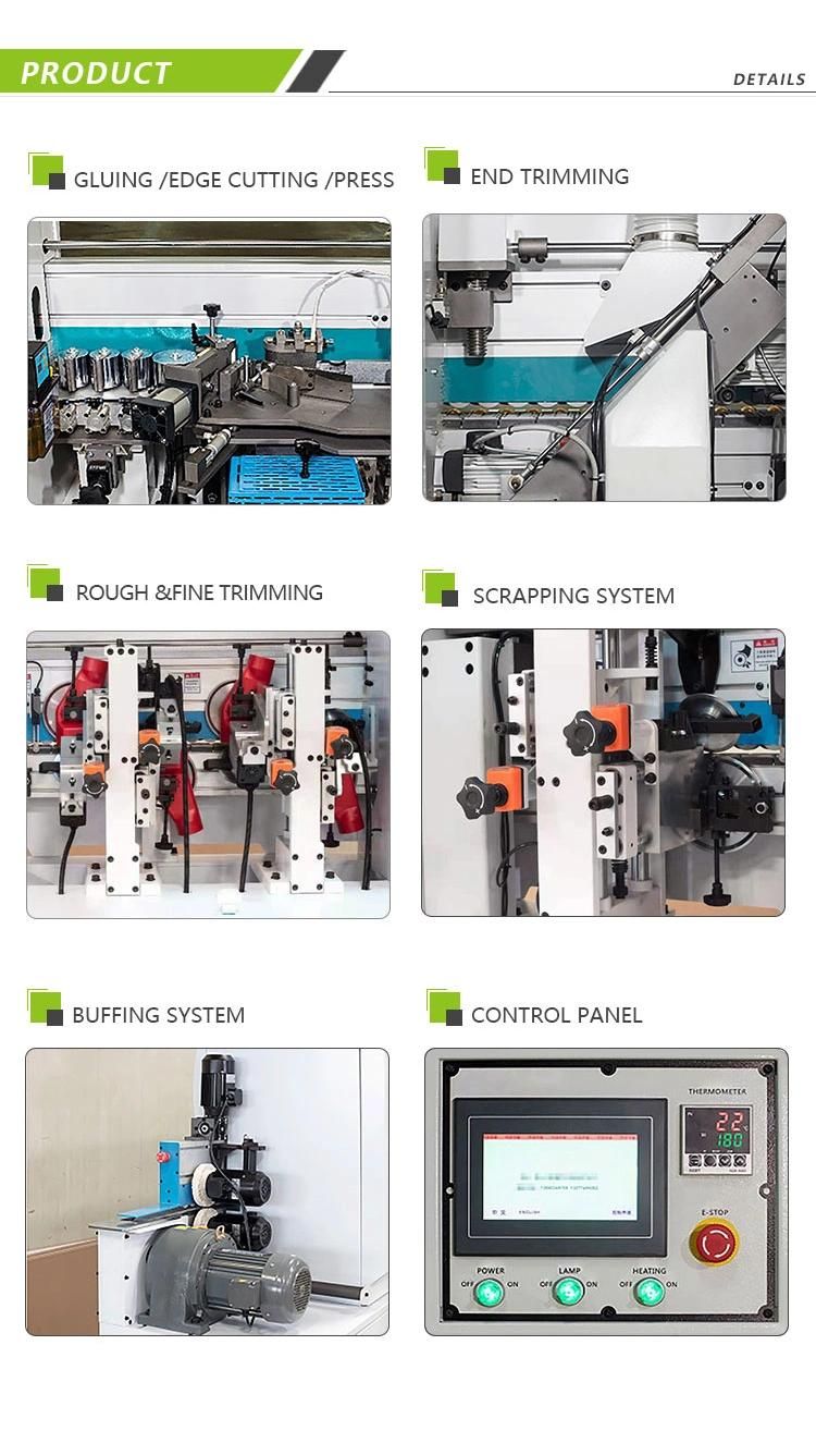 High Speed MDF PVC Wood Full Automatic Edge Banding Machine