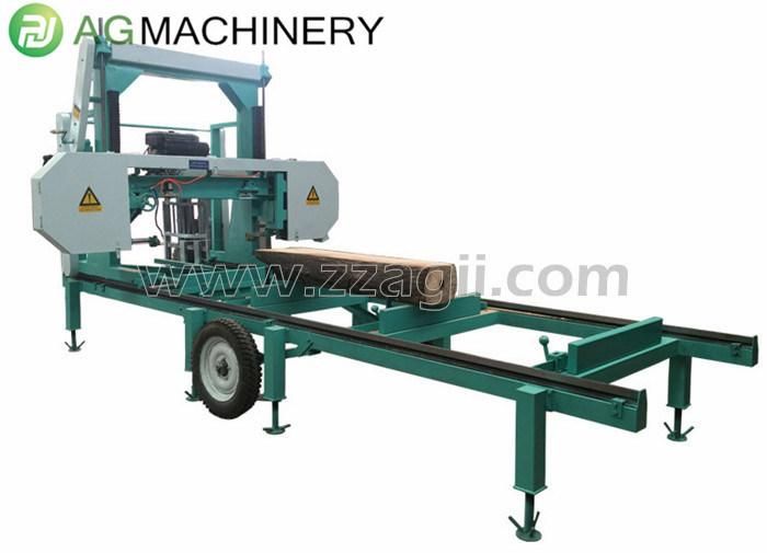 Large Horizontal Band Sawmill Diesel Wood Sawing Machine for Sale