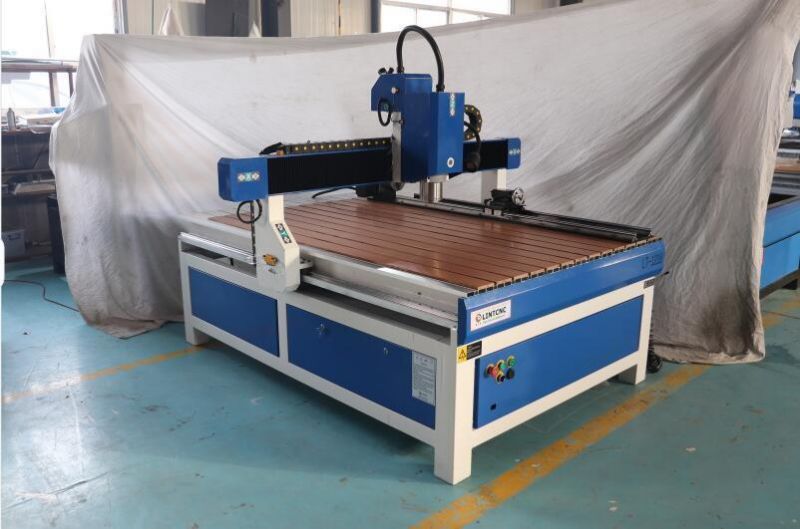 1218 1224 1325 4 Axis CNC Router 1.5kw 2.2kw 3D for Metal Wood Oak Plywood Acrylic Plastic PVC MDF Round Wood Carving Machine 1212 6090 6060 4040 4060