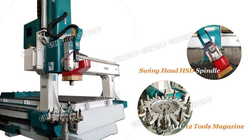 Hsd, Syntec, 4′x8′, Carousel Tool Magazine, 1325 Atc Woodworking CNC Router