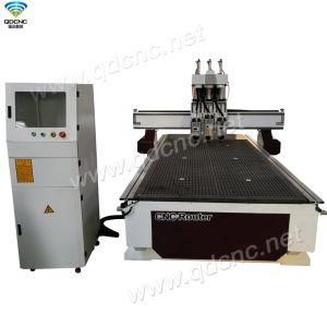 1.3m*2.5m China CNC Router with Powerful Air Cooling Spindle Qd-1325-3at