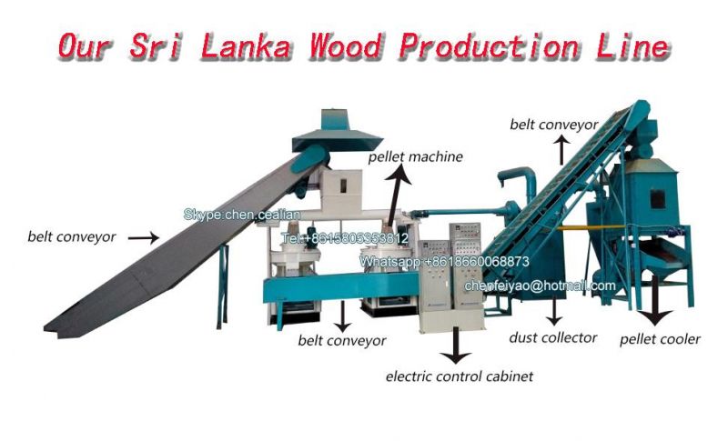 Pine Wood Pellet Making Machine with Ce