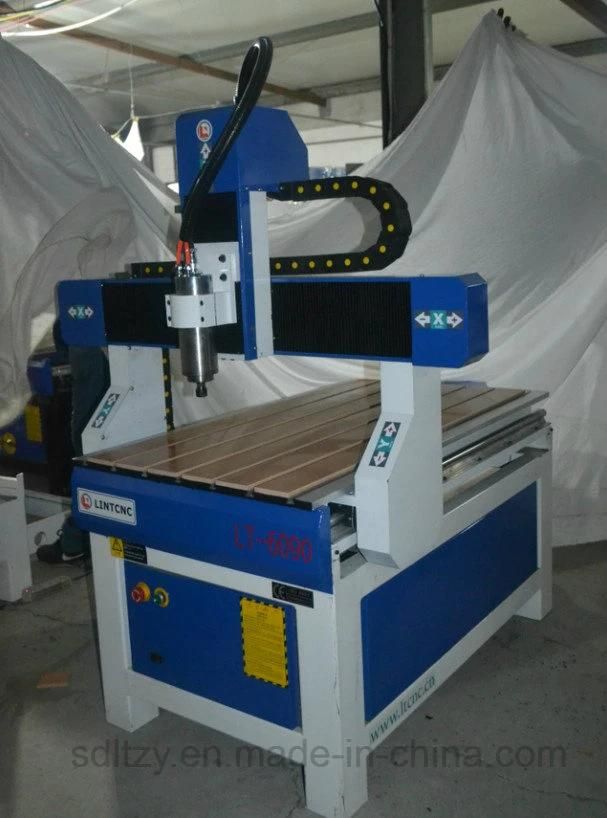 Mini Wood CNC Router 6090 with Rotary Axis