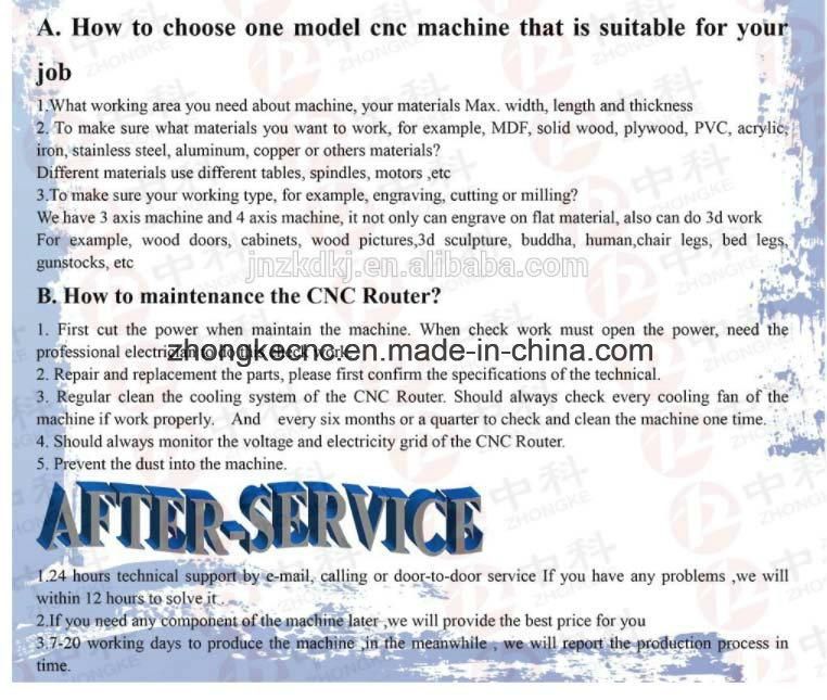 Ce Certificated Double Spindles CNC Cutting Router Machine