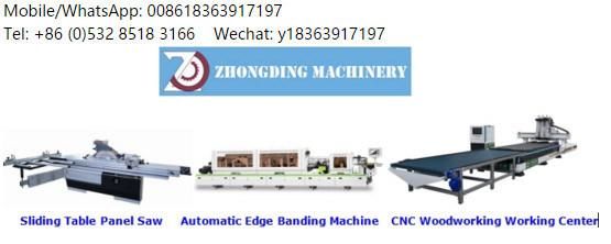 PVC Edge Bander Machine for Kitchen Cabinet Produce