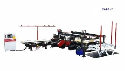 Automatic Four Sides Adjustable D. D Saw Machine for Plywood Making