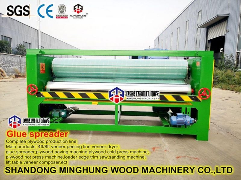 Double Sides Coating Glue Machine for Making Plywood Board