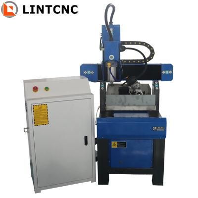 China Hot Sale Mini CNC Router 4040 6060 Engraving Machine for Copper Aluminium Shoe Mould Making Machine