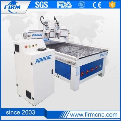 Double-Head CNC Wood Cutting Engraving Machine