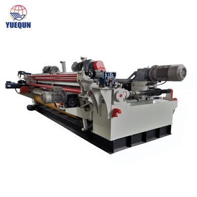 Automatic 8feet China Wood Veneer Rotary Peeling Line for Plywood Production/Shandong Yuequn Veneer Peeling Machine