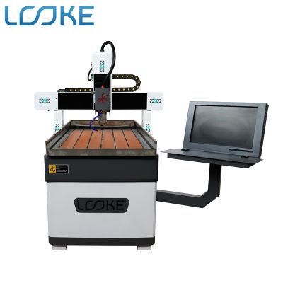 New Design CNC Router 4 Axis Wood Engraving Cutting Machine 6090 6012 1212 for Advertising Aluminum PVC