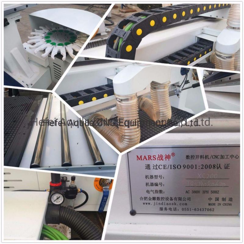 Mars Xs200 2D 3D CNC Milling Machine PCB, Atc Disc Type Auto Tool Changer CNC Router 1325, Desktop Atc CNC Machines 1325 1530