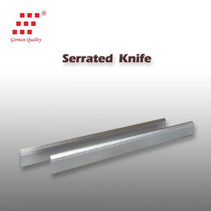 Quality HSS Serrated Knife for Profile Cutterhead Other Woodworking Tools