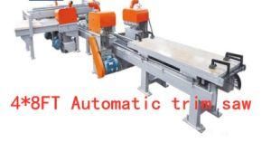 Automatic Wood Trim Saw in High Speed